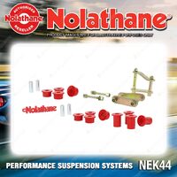 Nolathane Rear Spring Greasable Shackle and Bush Kit for Ford Ranger PX I II III