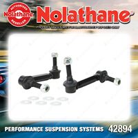 Nolathane Front Sway Bar Link Kit for Foton Tunland P201 AWD 2012-on Adjustable