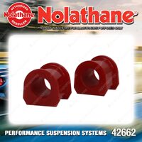 Nolathane Front Sway Bar Mount Bushing 30mm for Land Rover Discovery 2 L318