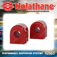 Nolathane Rear Sway Bar Mount Bushing 22mm for Land Rover Discovery 3 L319