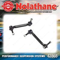 Nolathane Front Sway Bar Link Kit for LDV T60 SK 2017 - On Adjustable