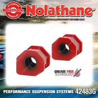 Nolathane Front Sway Bar Mount Bushing for Mitsubishi Challenger PA Triton MK