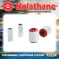 Nolathane Front Shock Absorber Lower Bushing Kit for Mitsubishi Challenger PB PC