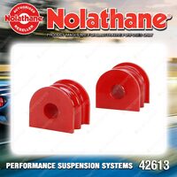 Nolathane Front Sway Bar Mount Bushing for Renault Kangoo II X61 Koleos H45