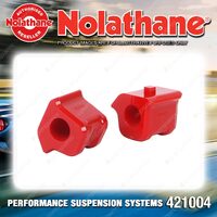 Nolathane Front Sway Bar Mount Bushing Kit for Toyota Prius ZVW30 ZVW35