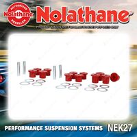 Nolathane Rear Spring Kit for Toyota Land Cruiser 76 78 79 Series 1999-on