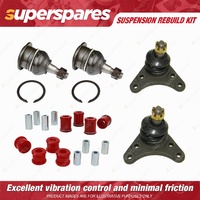 Lower & Upper Control Arm Bush + Ball Joint kit for ISUZU D-MAX TFS MU-X RF