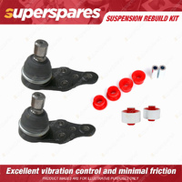 Nolathane Lower Control Arm Inner Bush + Lower Ball Joint kit for HOLDEN VIVA JF