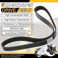 Superspares Drive belt for Saab 9-3 2.8L V6 DOHC 24V TMPFI Turbo B284 2005-2010