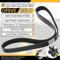 Superspares Multi Acc Belt for Nissan X-Trail T32 2.5L 16V 126KW QR25DE 2014-ON