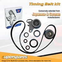 Superspares Timing Belt Kit for Hyundai Sonata 2.4L G4CS Ref KTBA061 TCK124