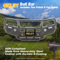 OXLEY Bull Bar with Tow Points & Fog Lights for Toyota Hilux 2024-On Facelift