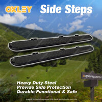 OXLEY Side Steps for Toyota Hilux Dual Cab 09/2020-On Provide Side Protection