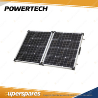 Powertech Folding Solar Panel and Charge Controller 110W handy 5V 1.2A USB port