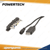 Powertech Universal USB 5V to 12V Boost Line Step-Up Power Adapter Cable