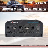 Projecta 600W 12V Modified Sine Wave Inverter with 5V 2.1A USB Output Socket