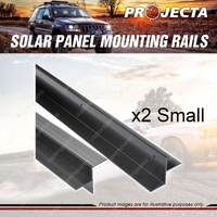 Projecta Solar Panel Mounting Rails - 2 x Large 800x50x42mm Aluminium Material