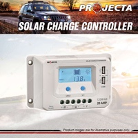 Projecta Automatic 12/24V 20A 4 Stage Solar Charge Smart Controller