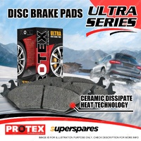 4 Rear Protex Ultra Ceramic Brake Pads for Ssangyong Korando Musso 1996 on