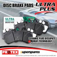 4 Rear Ultra Ceramic Plus Brake Pads for Honda Civic ES EU FD CRZ Integra Type S