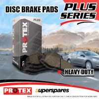 4 Rear Protex Plus Brake Pads for Chevrolet Corvette With 7x 1.1/4 84-87