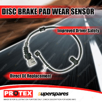 Protex Rear Disc Brake Pad Wear Sensor for Lexus LS430 UCF30 8/00-8/06