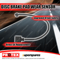 Protex Front Disc Brake Pad Wear Sensor for Porsche Cayenne Panamera 970 03-on