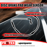 Protex Rear Disc Brake Pad Wear Sensor for BMW X1 sDrive 18d i 20d 23dx 25ix E84