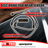 Protex Rear Disc Brake Pad Wear Sensor for BMW X5 E53 9/99-8/06