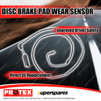 Protex Rear Disc Brake Pad Wear Sensor for Land Rover Range Rover III Vogue V8