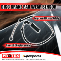 Protex Front Disc Brake Pad Wear Sensor for BMW Z4 E85 3.0Si M3.2