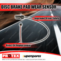 Protex Front Brake Pad Wear Sensor for Audi RS5 2.9TFSI F5 RS7 4.0TFSI 4G 15-On