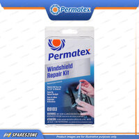 Permatex Windshield Repair Kit Clamshell - Permanent Air-Tight Repairs