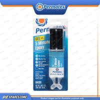 Permatex 5 Minute Gen Purpose Epoxy Carded 25ML Water Resistant Non-Shrinking