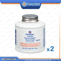 2 x Permatex Aviation Form-A Gasket #3 Sealants 118ML Slow-Drying&Non-Hardening