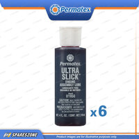 6 x Permatex Ultra Slick Assembly Lubricants for High-Performance Engines 118ML