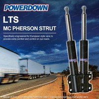 Front POWERDOWN LTS Shock Absorbers for VOLKSWAGEN LT46 Cargo Van Cab Chassis