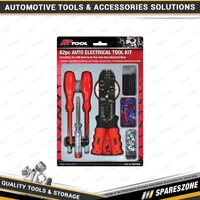 82 Pcs of PK Tool Auto Electrical Tool Kit - Stripper Screwdriver Circuit Tester