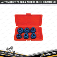6 Pcs of PK Tool Heavy Duty 1/2 Inch Oil Filter Cartridge Nut Removal Kit