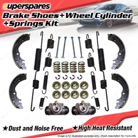 Rear Brake Shoes Wheel Cylinders Springs Kit for Toyota Landcruiser FJ 70 73 75