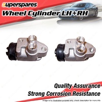 LH+RH Front Wheel Cylinders Rear Lower for Suzuki Hatch SS40V 0.5L I3 1980-1985