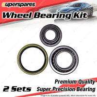 2x Front Wheel Bearing Kit for Toyota Crown MS111 112 123 125 63 65 75 83 85