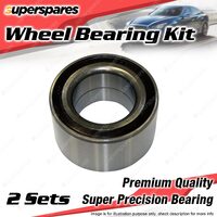 2x Front Wheel Bearing Kit for Ford Telestar GC GH GL TX 1.6L 2.0L Disc