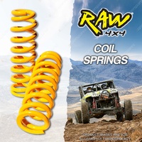 Pair Front 40mm Lift Raw 4x4 Medium Duty Coil Spring for FORD MAVERICK Y60 SWB