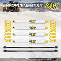 Raw Nitro Shocks Torsion Bar Coil for PAJERO NF NH NJ NK NL 50mm Lift Kit