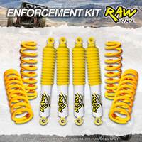 Raw 4x4 Nitro Max Shocks Coil 100mm Lift Kit for Landcruiser FZJ HZJ105