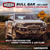 RAXAR Bull Bar No Loop with Stealth Lightbar for Mazda BT-50 10/2020-On