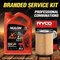 Ryco Oil Filter 5L XPR10W40 Engine Oil Service Kit for Volkswagen Passat 3B V5