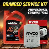 Ryco Oil Filter Nulon 5L XPR15W50 Engine Oil for Proton Persona CM Satria RS GX