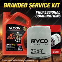 Ryco Oil Filter 5L XPR10W40 Engine Oil Service for Citroen C5 Xantia Xsara N6 N7